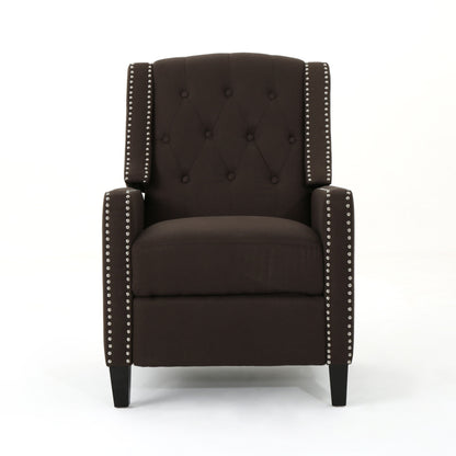 Classic Push Back Chair - Coffee