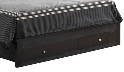 Queen Storage Bed - Black