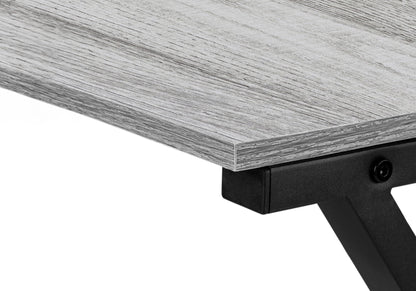 Computer Desk, Home Office, Corner, L Shape, Laptop, Contemporary / Modern - Gray