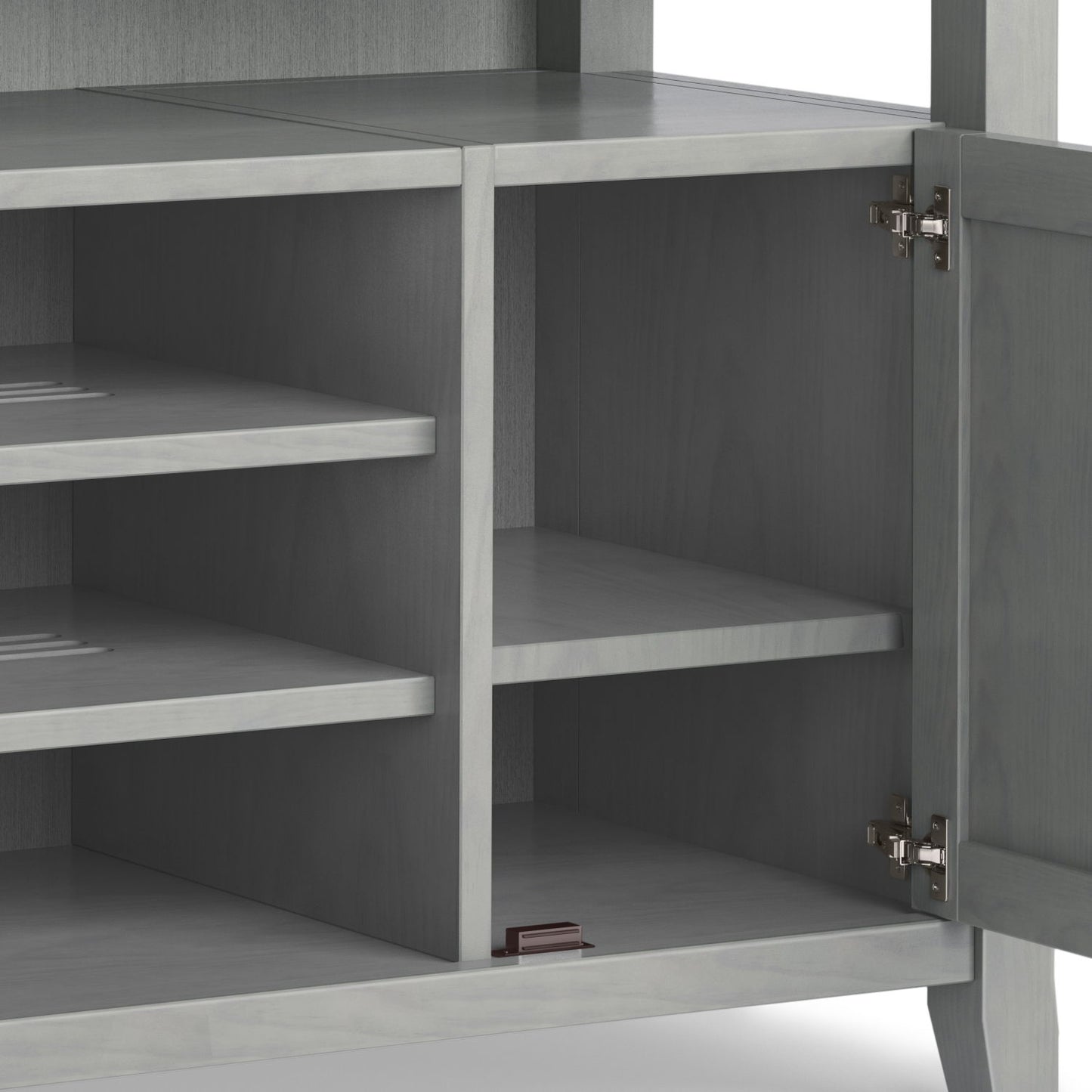 Amherst - TV Media Stand - Fog Gray