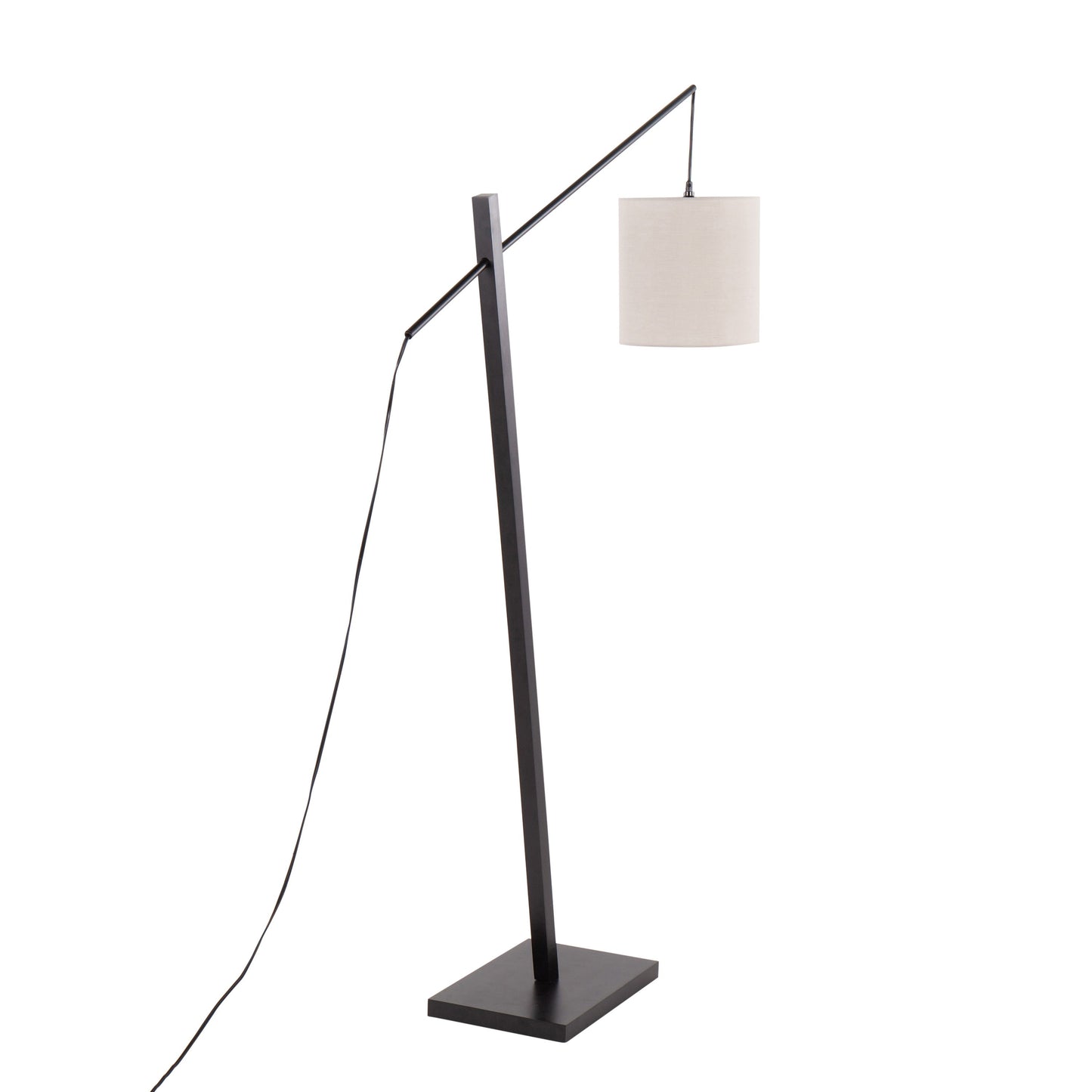 Arturo - Contemporary Floor Lamp - Black / Gray
