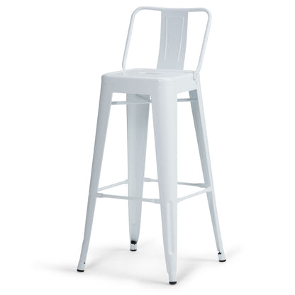 Rayne - Multifunctional Bar Stool (Set of 2) - White