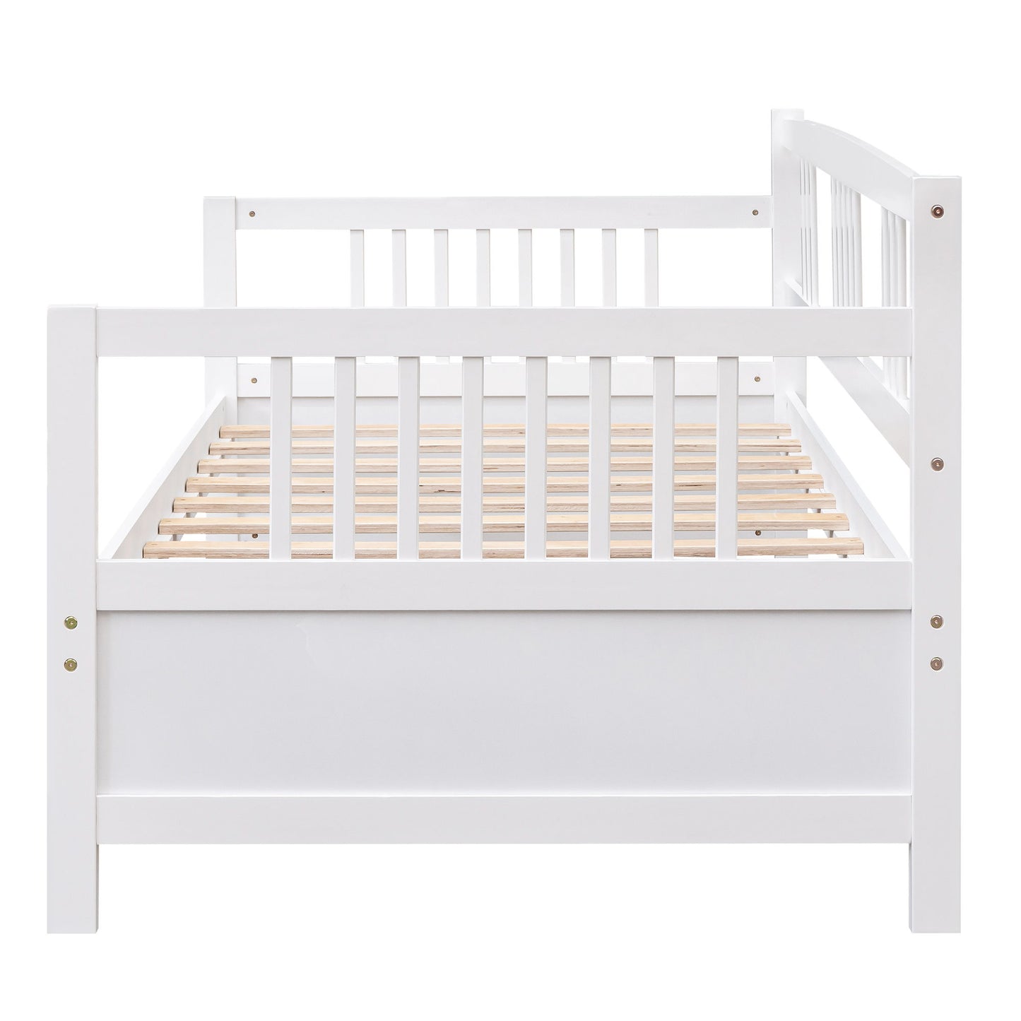 Twin Size Modern Daybed, Multifunctional - White
