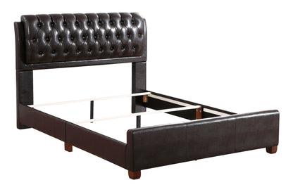 Marilla - Full Bed - Dark Brown