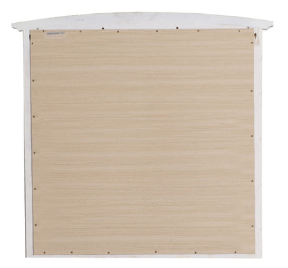 Elegant Wall Mirror - White
