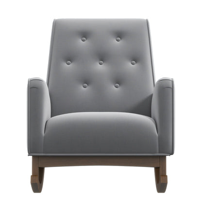 Demetrius - Rocking Chair - Gray / Light Gray