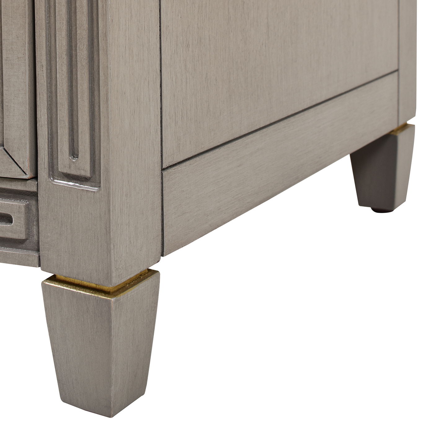 Dauphin - 3 Drawer Accent End Table - Merino White