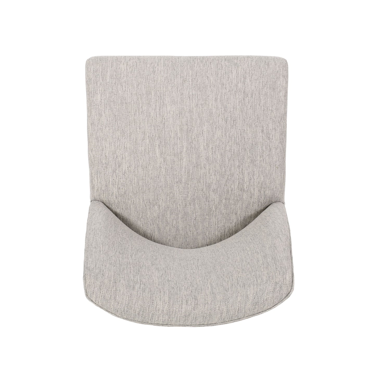 Modern Dining Chair With Durable Fabric Upholstery And Sturdy Wooden Frame (Set of 2) - Light Gray