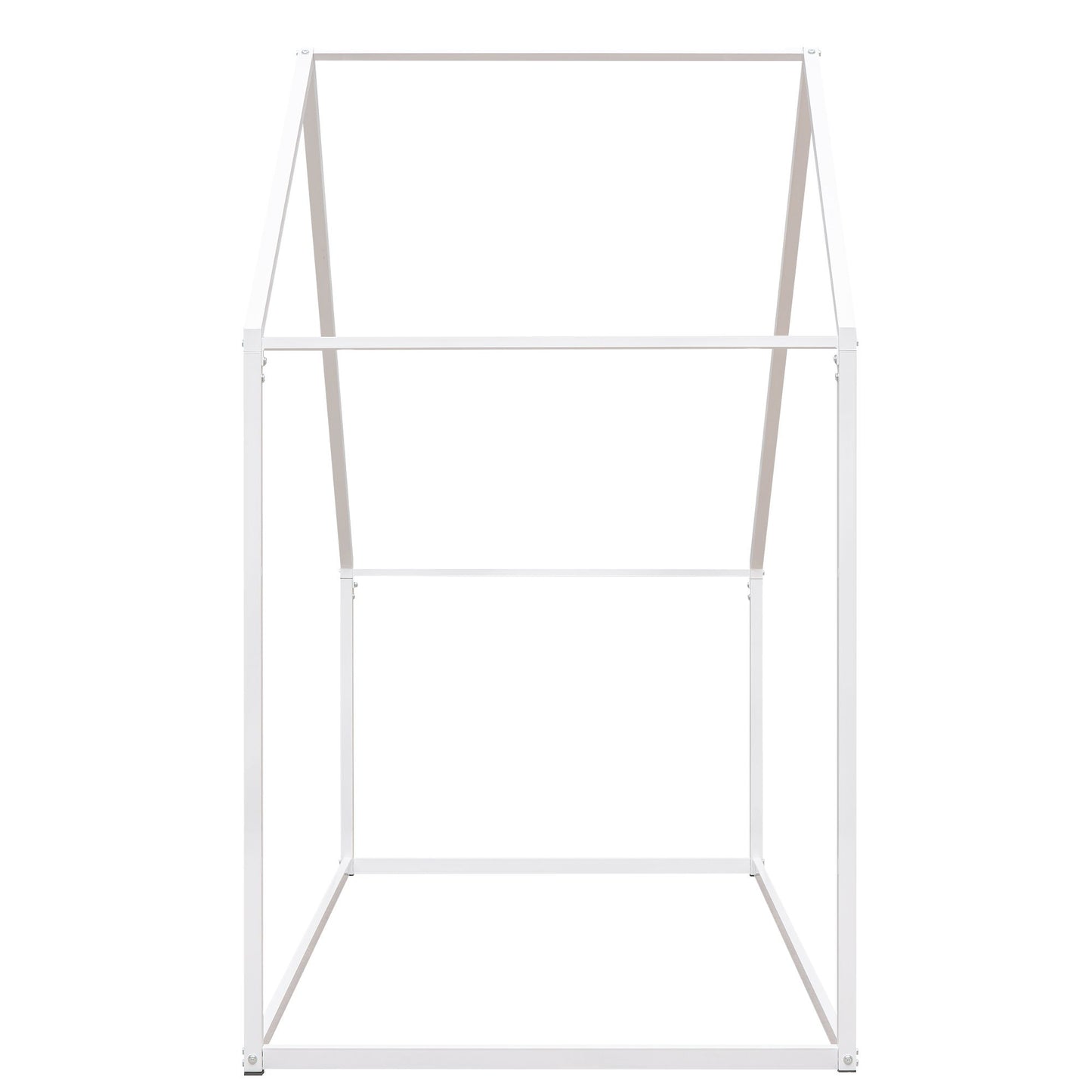 Twin Size Playhouse Design Bed - White