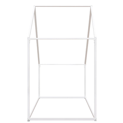 Twin Size Playhouse Design Bed - White