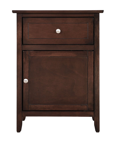 Izzy - Nightstand For Modern Spaces - Cappuccino