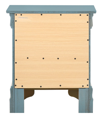 Louis Phillipe - Compact Nightstand - Teal