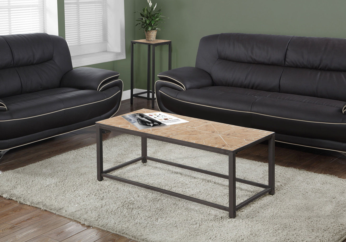Table, Rectangular, Transitional - Brown