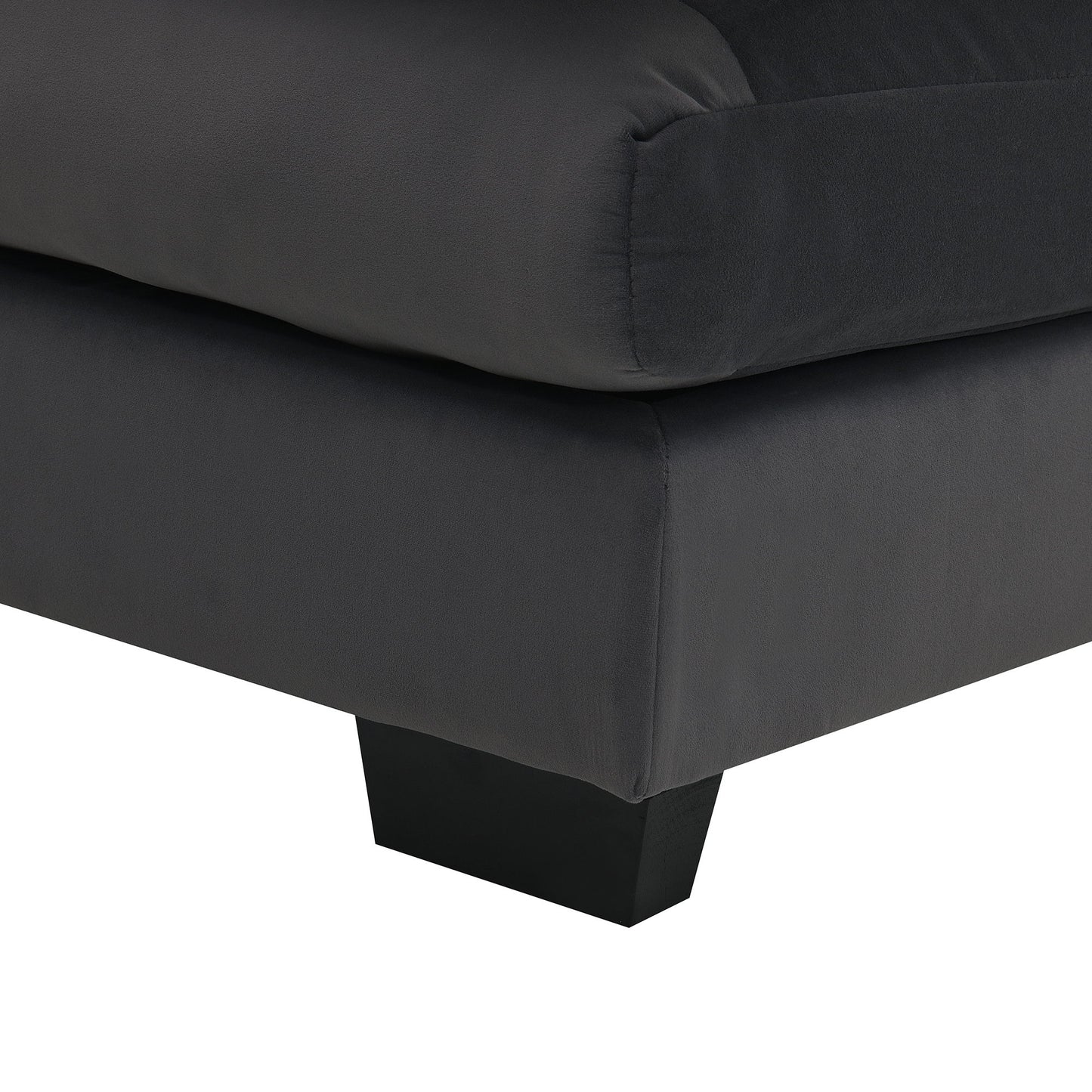 Modern U-Shaped Sectional Sofa With Waist Pillows, 6 Seat Upholstered Symmetrical Sofa Furniture, Sleeper Sofa Couch With Chaise Lounge - Gray