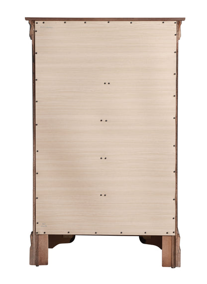Louis Phillipe - Traditional Style Chest - Cappuccino