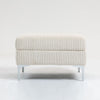 Modular Sectional Sofa Square Ottoman Module, Storage Ottoman Footrest - Beige