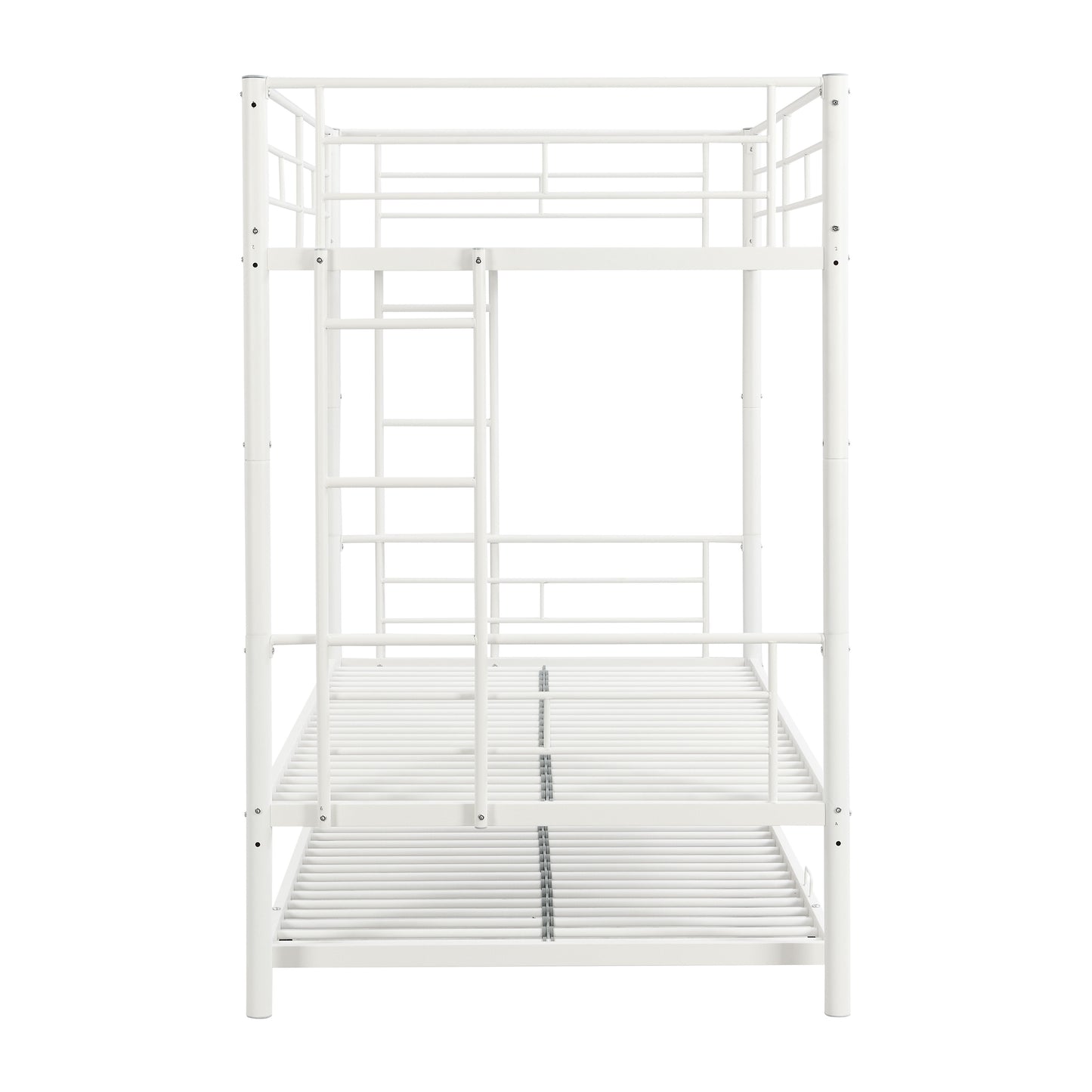 Bunk Bed With Trundle - White