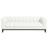 Melissa - Mid-Century Modern Sofa - Brown / White