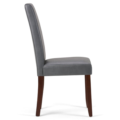 Acadian - Parson Dining Chair (Set of 2) - Stone Gray