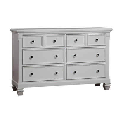 Glendale - 6 Drawer Dresser - Pure White