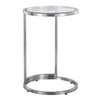 Zenn - Round End Table - Clear