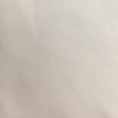 Modern Tufted Leather Sofa - Ivory