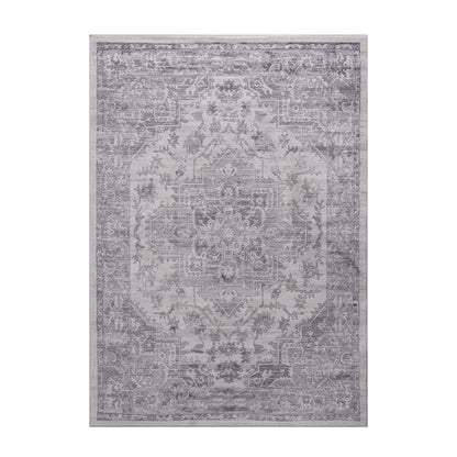 Marfi - 8' X 10' Oriental Area Rug - Silver