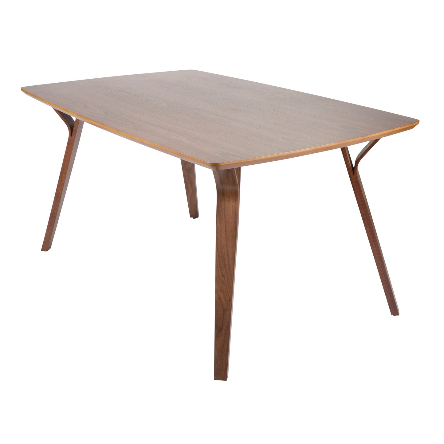 Folia - Mid-Century Modern Dining Table - Walnut
