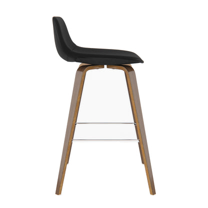 Randolph - Bentwood Counter / Bar Height Stool (Set of 2) - Black