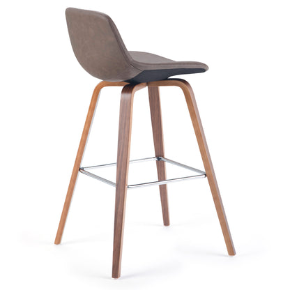 Randolph - Bentwood Counter / Bar Height Stool (Set of 2) - Dark Brown