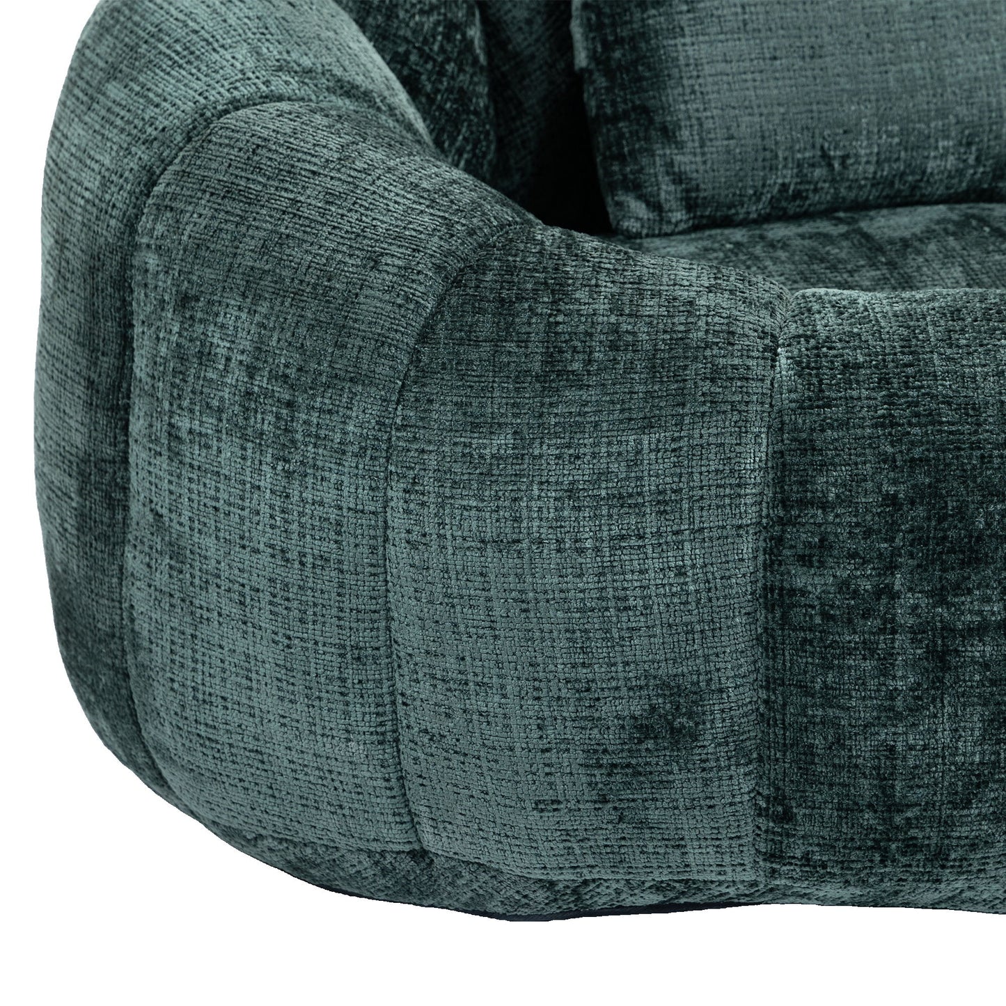 Bean Bag Sofa Lazy Sofa Durable Comfort Lounger High Back Chair For Indoor & Outdoor Use - Emerald