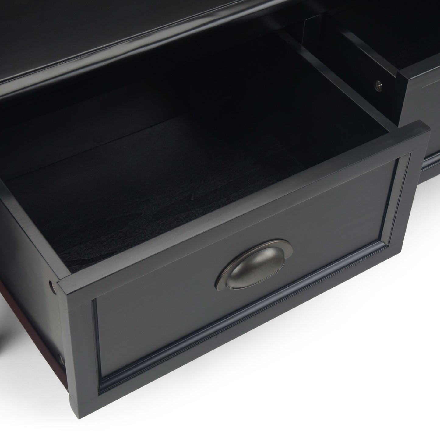 Burlington - Entryway Storage Bench With Drawers - Black