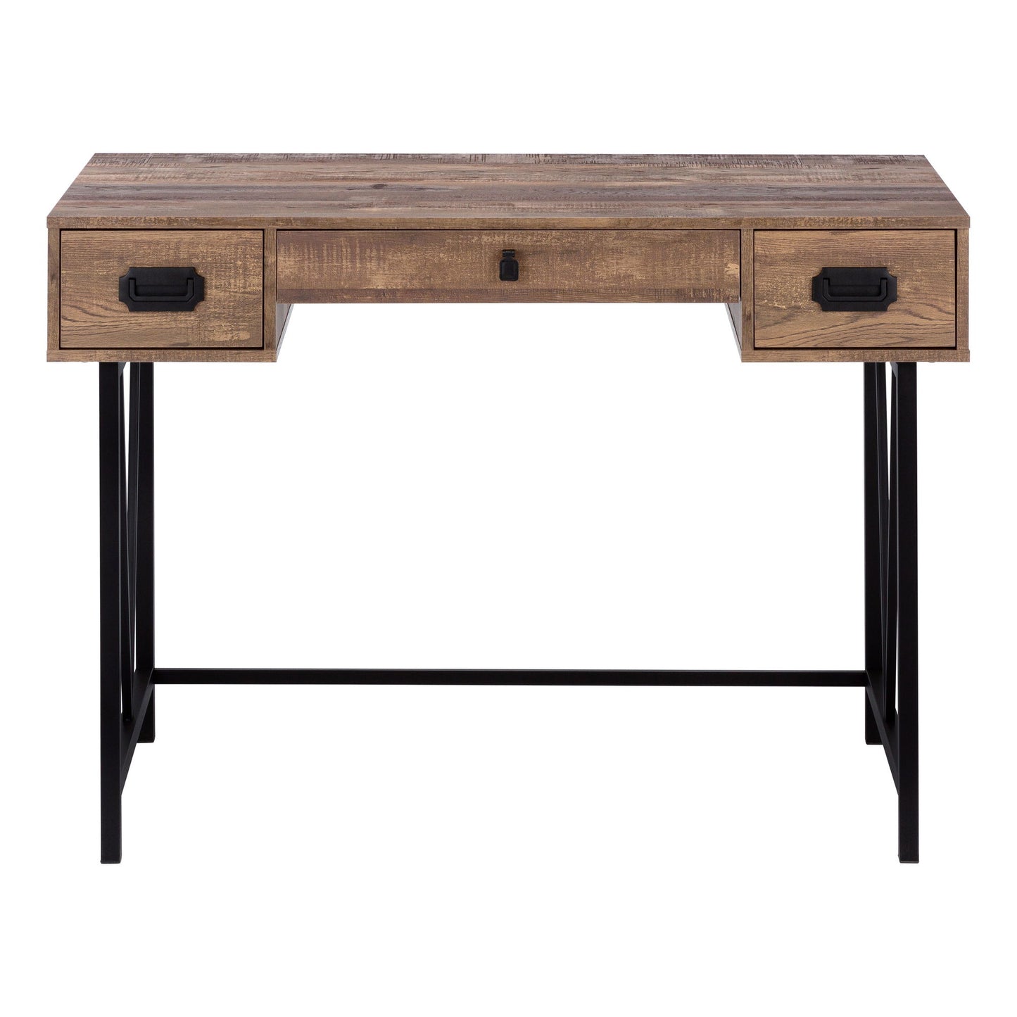 Computer Desk For Home Office, Laptop, Storage Drawers, Transitional - Brown