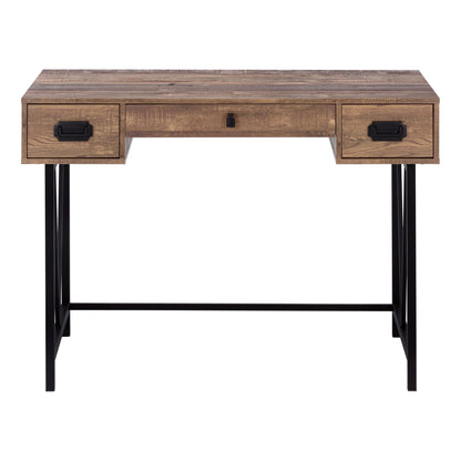 Computer Desk For Home Office, Laptop, Storage Drawers, Transitional - Brown