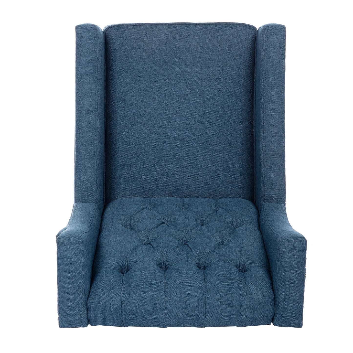 Manual Wing Chair Recliner - Blue
