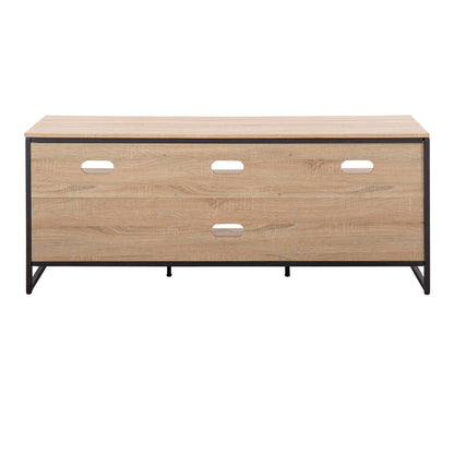 Folia - Contemporary TV Stand - Natural / Black
