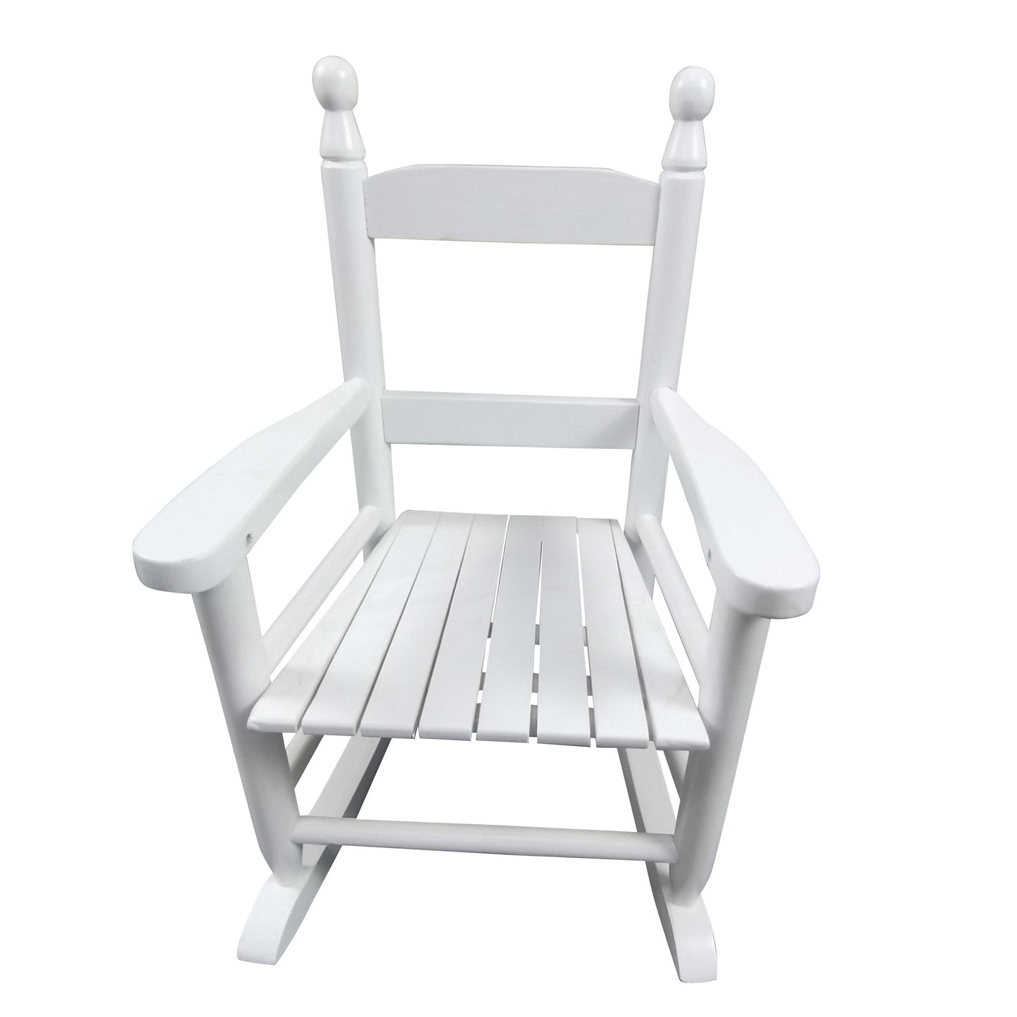 Children's Rocking Chair Indoor Or Outdoor, Suitable For Kids, Durable - White