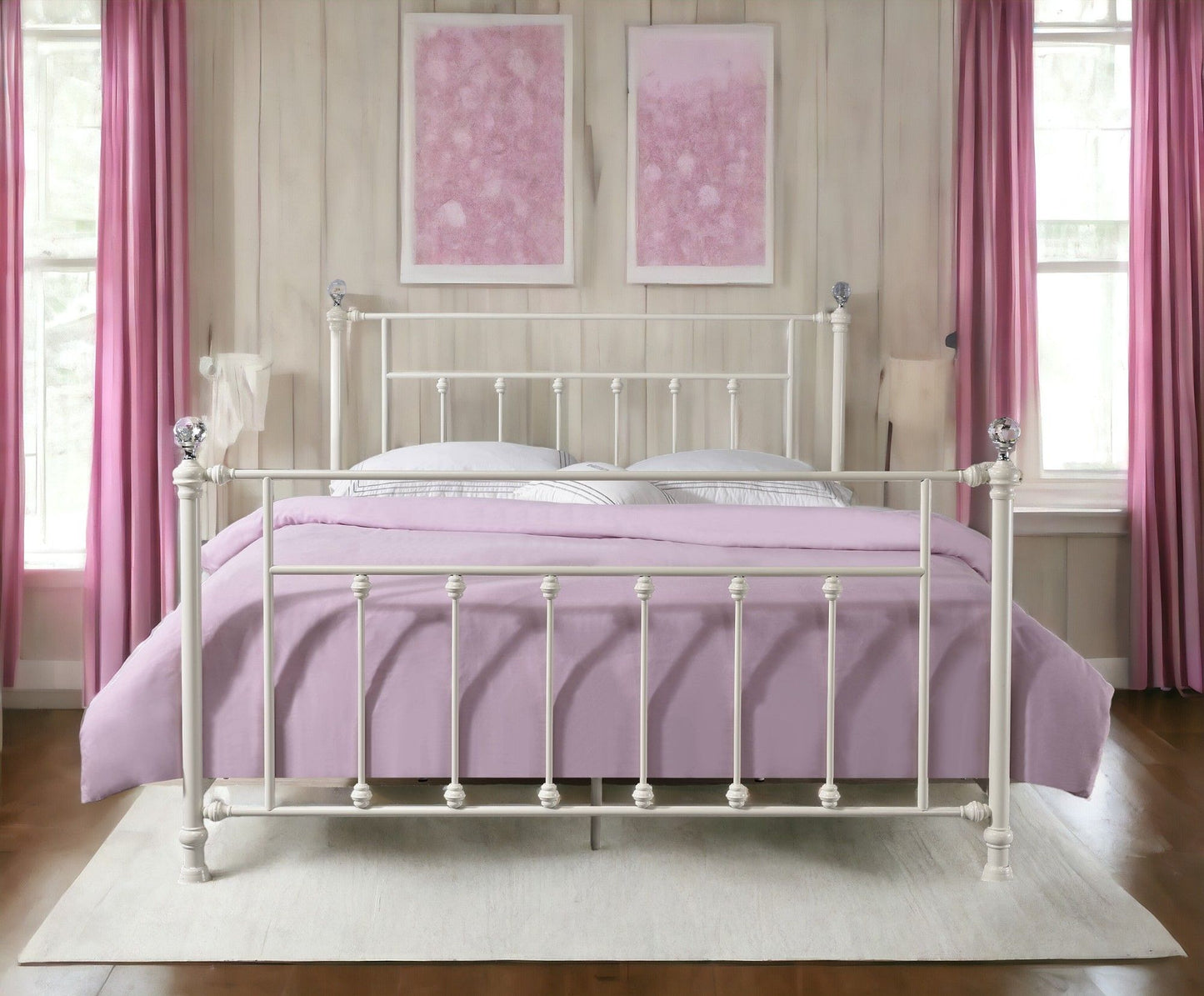 Comet - Full Bed - White