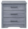 Contemporary Nightstand - Gray