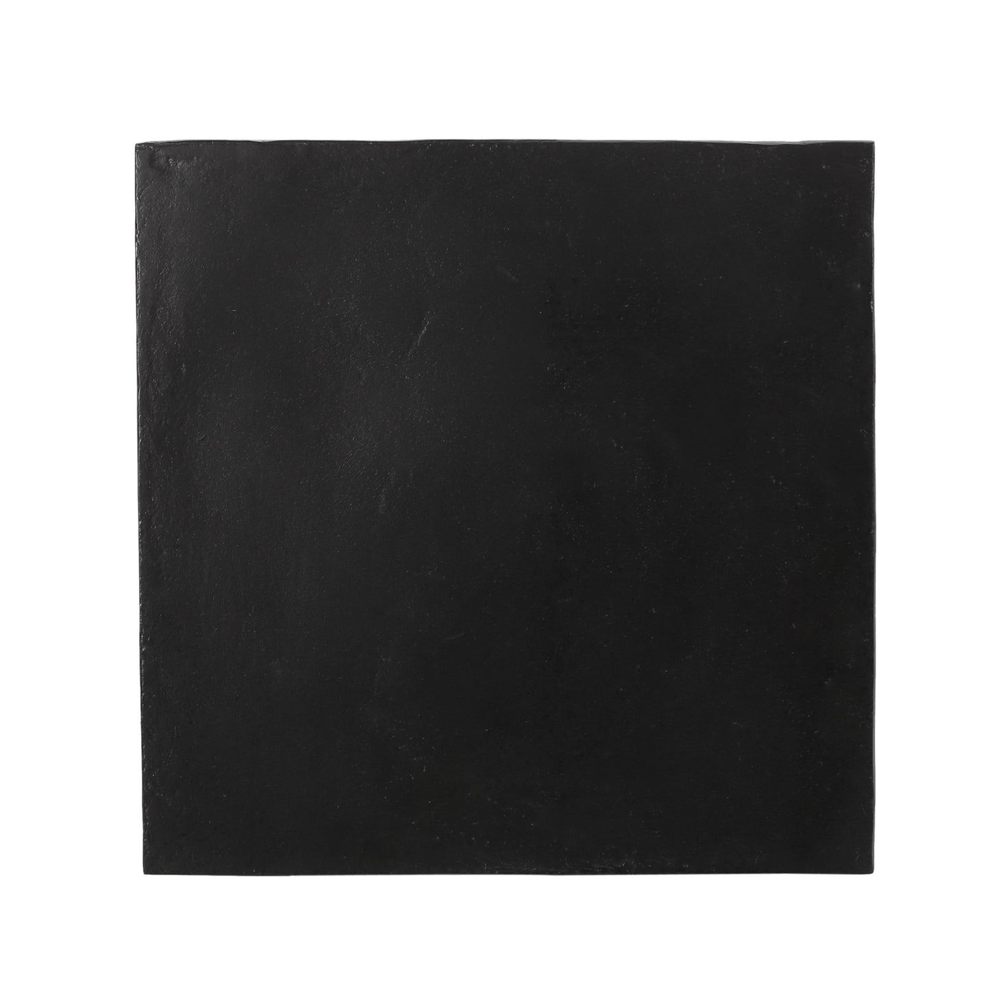 Modern Athena Side Table With Pedestal Design - Black