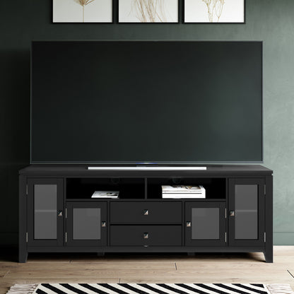 Cosmopolitan - Wide TV Media Stand - Black