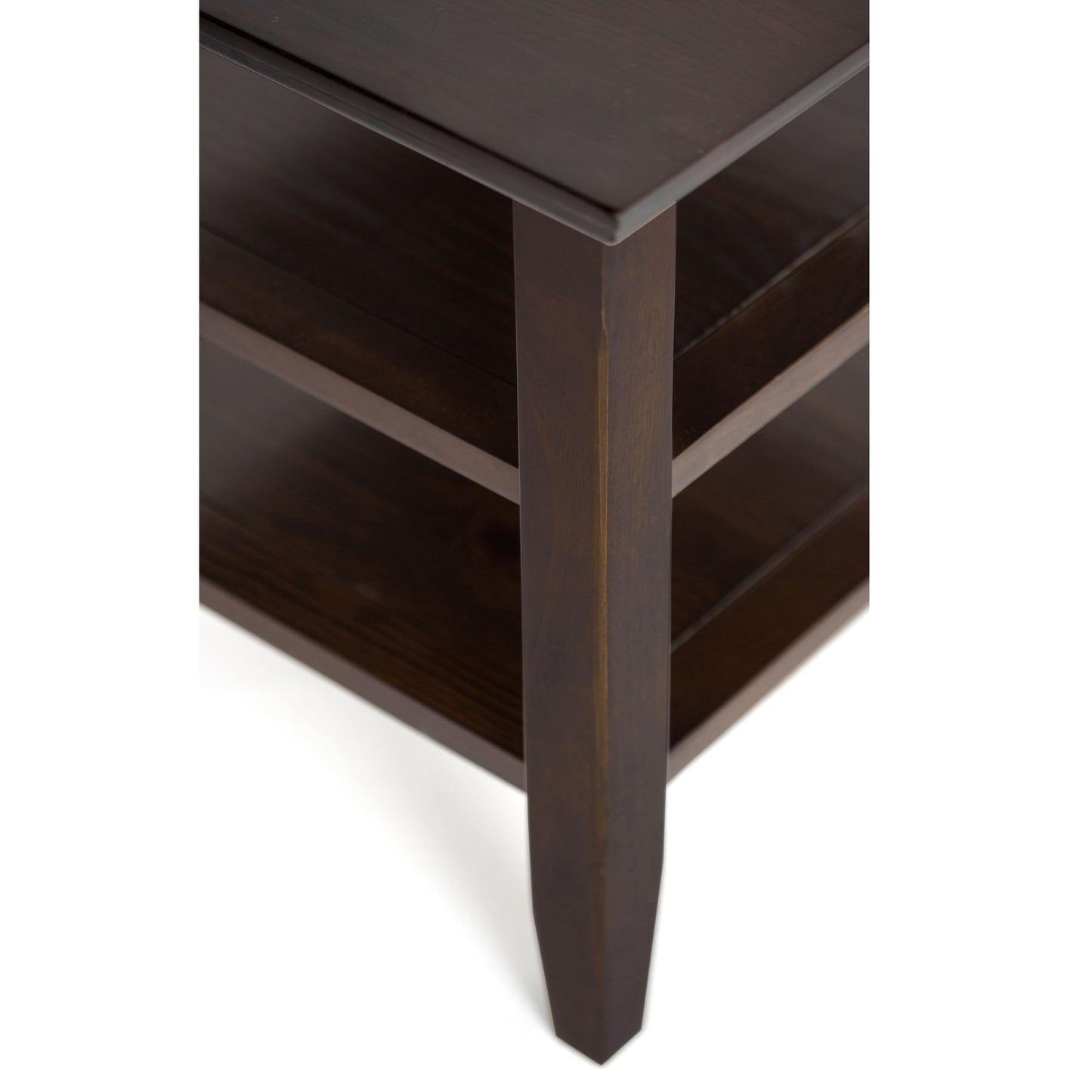 Acadian - Narrow Side Table - Brunette Brown