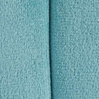 Braided - Round Ottoman - Ice Blue