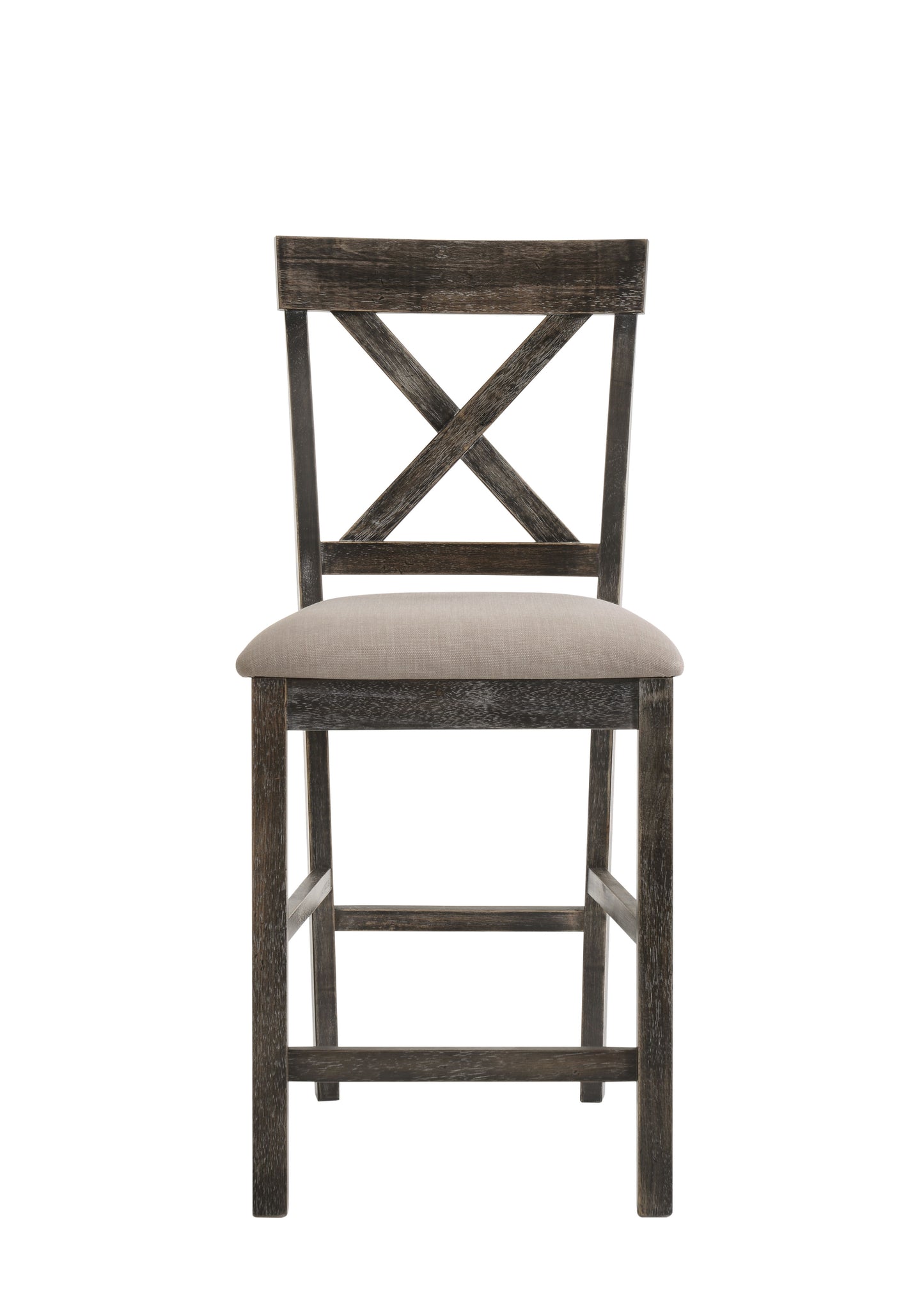 Martha II - 7 Pieces Counter Height Dining Room Set - Gray