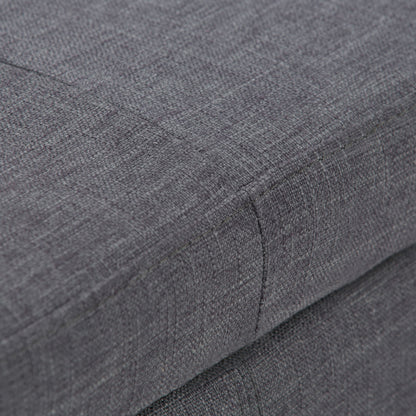 Castleford - Storage Ottoman - Slate Gray