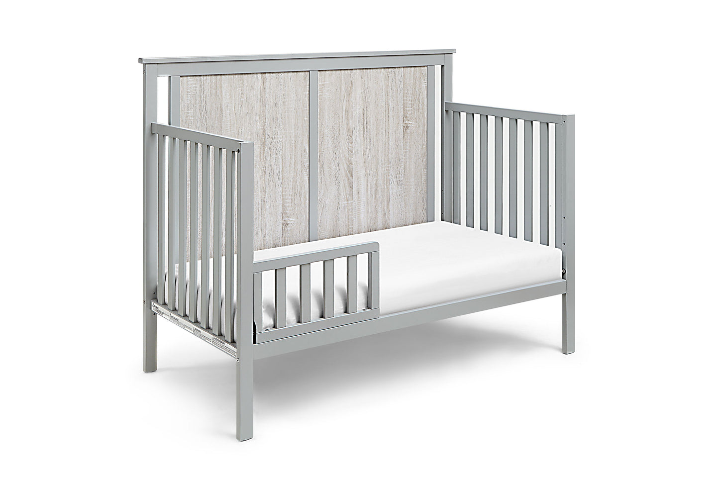 Connelly - 4 In 1 Convertible Crib - Gray, Rockport Gray