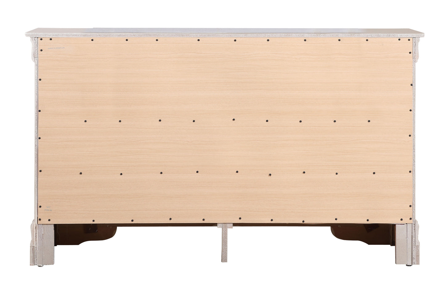 Modern Sophisticated Dresser - Silver Champagne