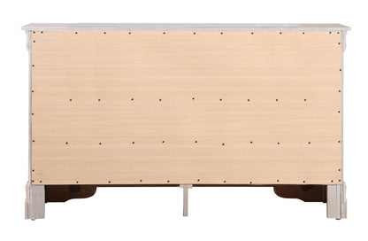 Modern Sophisticated Dresser - Silver Champagne