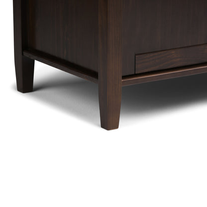 Warm Shaker - Entryway Storage Bench - Tobacco Brown