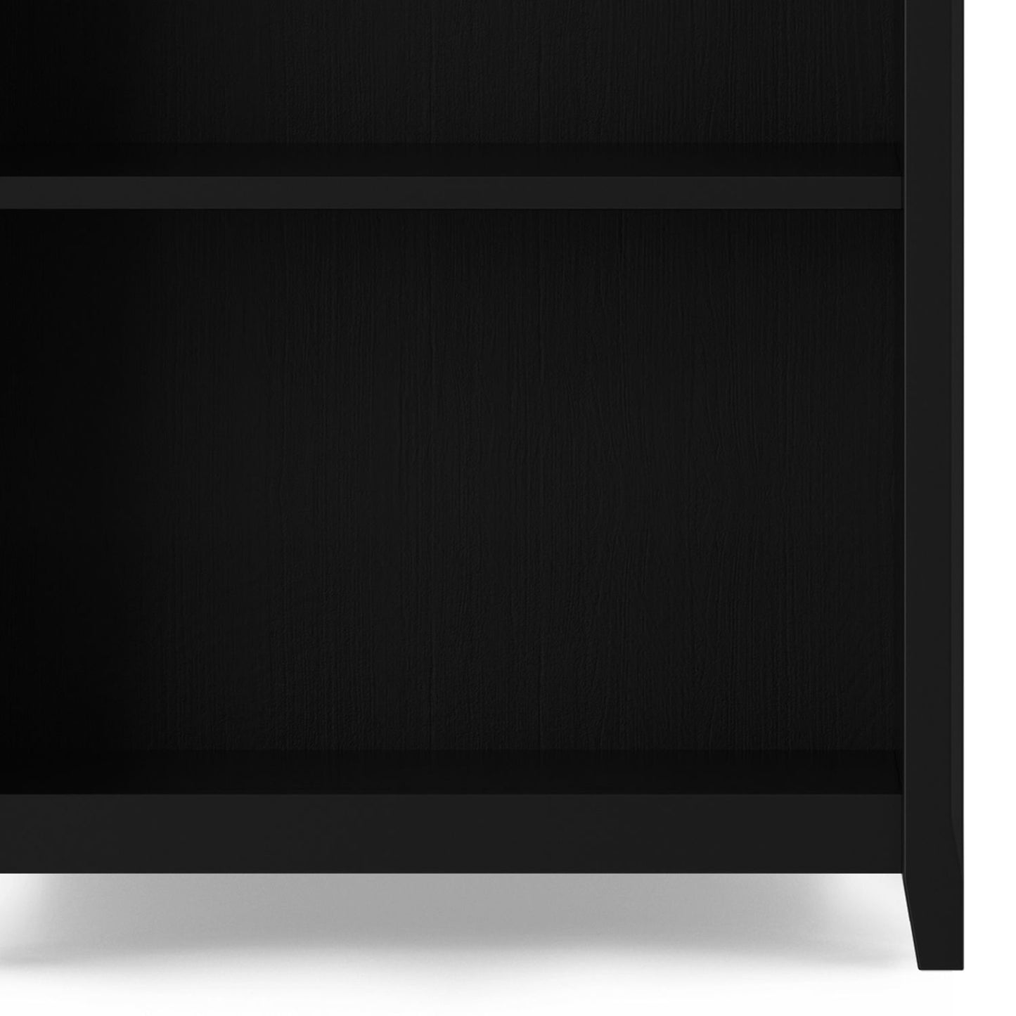 Acadian - 5 Shelf Bookcase - Black